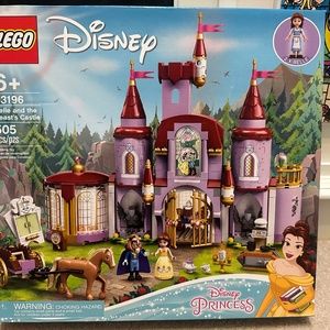 Lego Disney Belle and the Beast’s Castle #43196